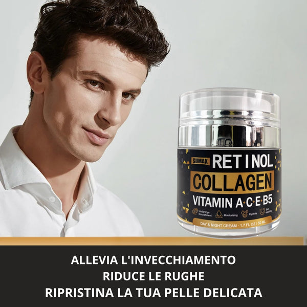 Crema Viso Uomo Anti-età