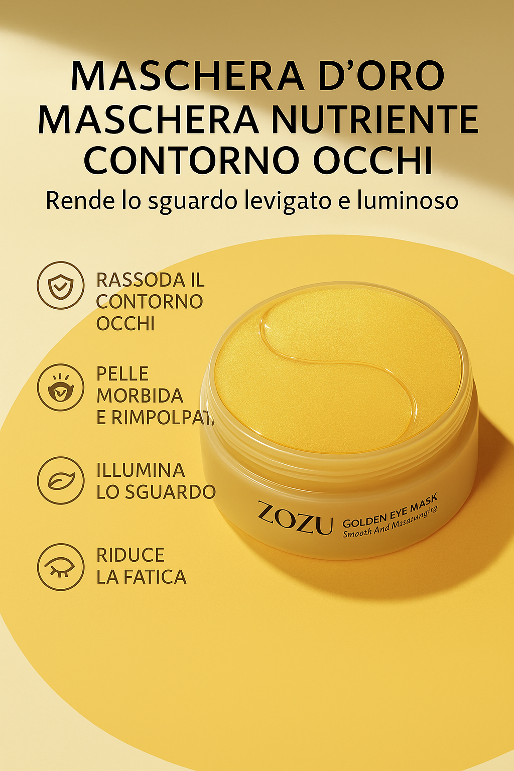 Smooth Skincare- Maschera Occhi Magica
