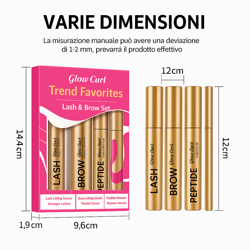 Set Magico Ciglia e Sopracciglia